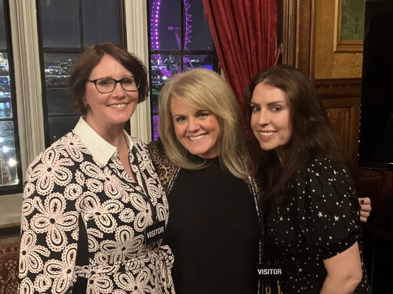 tracy ellam sally lindsay and nikki leonard at the launch of the women of the year awards w555 h555