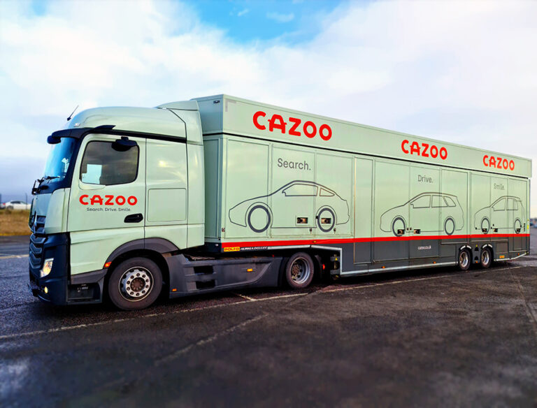 cazoo multi car transporter