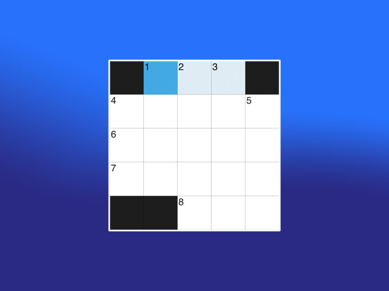 aug mini crossword