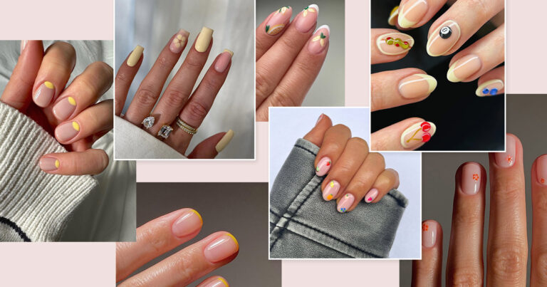 the everygirl social vacation nails